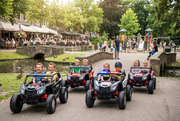 2026 24V Police Dune Buggy 2 Seater Ride On Car, Rubber Tires, Leather Seat With Remote Control