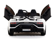 Lamborghini SVJ Drifting de 24 V, coche de dos plazas para niños con control remoto y licencia mejorada