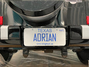 Personalized gift, Custom made license plate sign