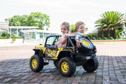 2025 24V Raider Jeep 2 Seater Wrangler Style 4x4 Kids Ride On Cars With Remote Control