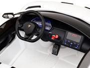 Lamborghini SVJ Drifting de 24 V, coche de dos plazas para niños con control remoto y licencia mejorada