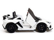 Lamborghini SVJ Drifting de 24 V, coche de dos plazas para niños con control remoto y licencia mejorada