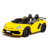 Licensed Upgraded 24V Lamborghini SVJ Drifting Kids Ride-On 2 seater Car With RC