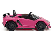 Official Upgraded 24V Lamborghini SVJ Drifting Kids Ride-On 2 seater Car With RC