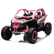 2024 2x24V Officially Licensed LX Performance Can-Am Maverick 4WD Edition 2-Seater Pack Kids Ride on Buggy Eva Wheels Leather Seats RC