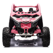 2025 Officially Licensed 2x24V LX Performance Can-Am Maverick 4WD Edition 2-Seater Pack Kids Ride on Buggy Eva Wheels Leather Seats RC