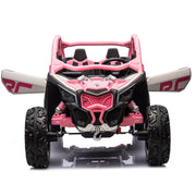 2025 Officially Licensed 2x24V LX Performance Can-Am Maverick 4WD Edition 2-Seater Pack Kids Ride on Buggy Eva Wheels Leather Seats RC