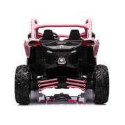 2025 Officially Licensed 2x24V LX Performance Can-Am Maverick 4WD Edition 2-Seater Pack Kids Ride on Buggy Eva Wheels Leather Seats RC