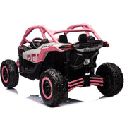 2025 Officially Licensed 2x24V LX Performance Can-Am Maverick 4WD Edition 2-Seater Pack Kids Ride on Buggy Eva Wheels Leather Seats RC