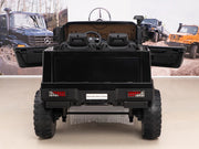 2026 24V Ultimate XXL Mercedes Benz Zetros 2 Seater Kids Ride On Truck, EVA Rubber Foam Titres, Leather Seat with Remote Control
