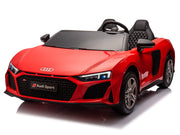 2026 Licensed 24V Audi R8 Spyder 2 Seater Ride on Car, 200W Brushless Motor, Leather Seat, Inflatable Tires, Up to 9 mph