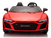 2026 Licensed 24V Audi R8 Spyder 2 Seater Ride on Car, 200W Brushless Motor, Leather Seat, Inflatable Tires, Up to 9 mph