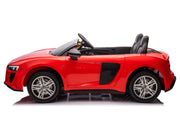 2026 Licensed 24V Audi R8 Spyder 2 Seater Ride on Car, 200W Brushless Motor, Leather Seat, Inflatable Tires, Up to 9 mph