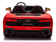 2026 Licensed 24V Audi R8 Spyder 2 Seater Ride on Car, 200W Brushless Motor, Leather Seat, Inflatable Tires, Up to 9 mph