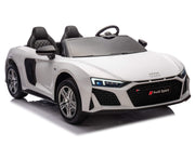2026 Licensed 24V Audi R8 Spyder 2 Seater Ride on Car, 200W Brushless Motor, Leather Seat, Inflatable Tires, Up to 9 mph