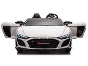 2026 Licensed 24V Audi R8 Spyder 2 Seater Ride on Car, 200W Brushless Motor, Leather Seat, Inflatable Tires, Up to 9 mph