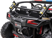 2026 24V Police Dune Buggy 2 Seater Ride On Car, Rubber Tires, Leather Seat With Remote Control