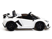 Lamborghini SVJ Drifting de 24 V, coche de dos plazas para niños con control remoto y licencia mejorada