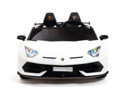 Lamborghini SVJ Drifting de 24 V, coche de dos plazas para niños con control remoto y licencia mejorada