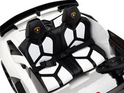 Lamborghini SVJ Drifting de 24 V, coche de dos plazas para niños con control remoto y licencia mejorada