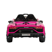 2024 Lamborghini Aventador SVJ 12V Kids Ride On Car With Remote Control
