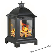 Shinerich Outdoor Steel Fireplace