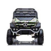 2024 24V Mercedes Benz Unimog 2 Seater Kids Ride On Cars With Remote Control