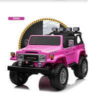 2023 24V Toyota FJ-40 2 Seater Kids Ride On Car 4x4 with Remote Control