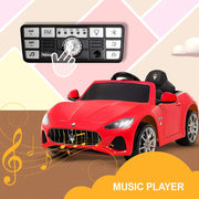 2025 12V Maserati Gran Cabrio Kids Ride On One Seater Electric Car with RC