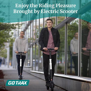 Gotrax GXL V2 Electric Scooter, 8.5" Pneumatic Tire EABS and Rear Disk Brake Lightweight Aluminum Alloy Frame and Cruise Control Foldable E-scooter