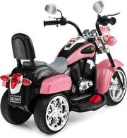 2025 Chopper Style Kids Ride On 3 Wheel Electric Trike Style Motorcycle