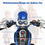 2025 Chopper Style Kids Ride On 3 Wheel Electric Trike Style Motorcycle