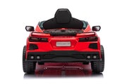 2025 12V Chevrolet Corvette C8  Kids Ride On One Seater Electric Car with RC