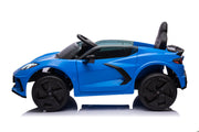 2025 12V Chevrolet Corvette C8  Kids Ride On One Seater Electric Car with RC