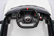 2025 12V Chevrolet Corvette C8  Kids Ride On One Seater Electric Car with RC