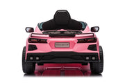 2025 12V Chevrolet Corvette C8  Kids Ride On One Seater Electric Car with RC