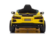 2025 12V Chevrolet Corvette C8  Kids Ride On One Seater Electric Car with RC
