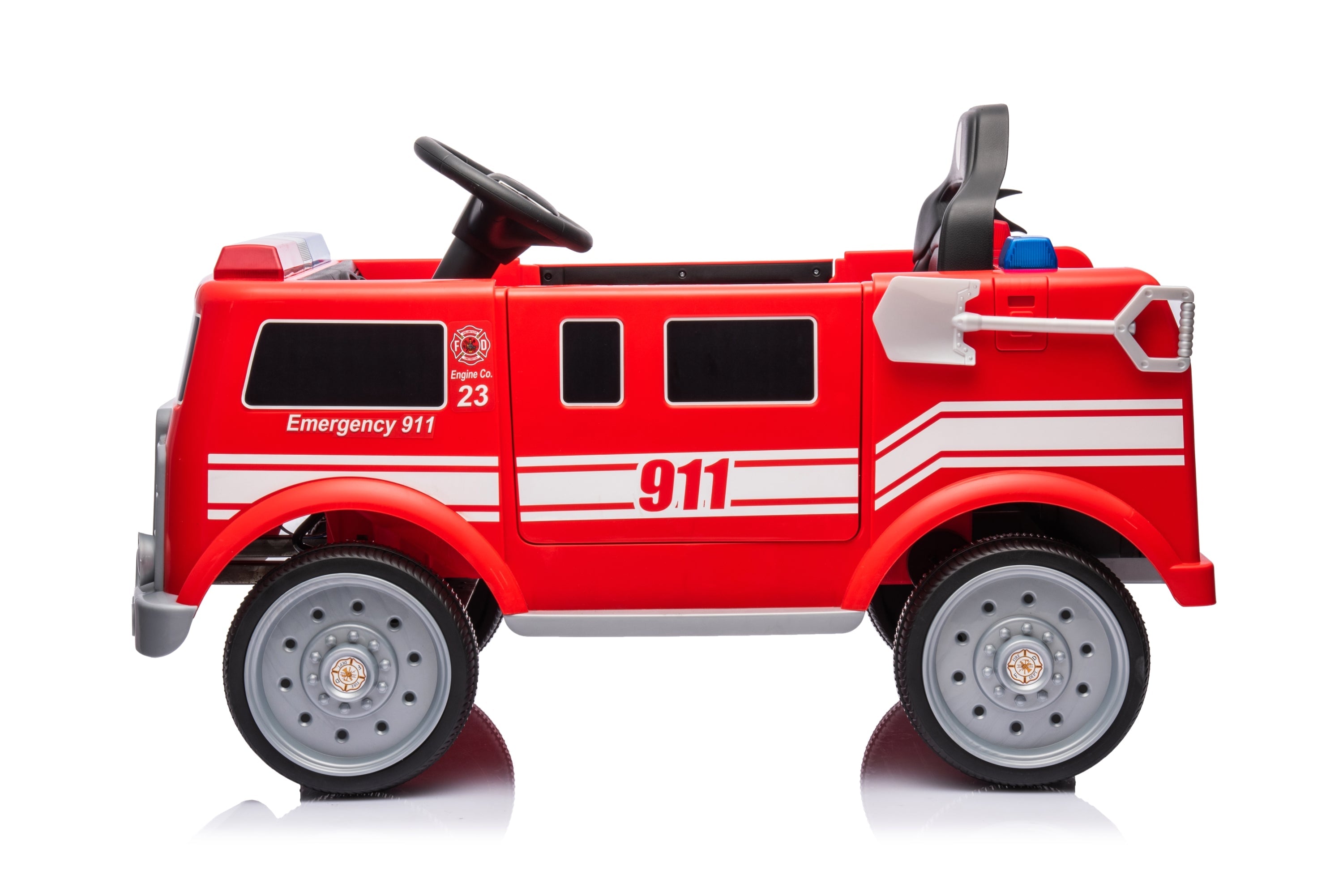 2024 12V Firetruck 1 Seater Kids Ride On Toy