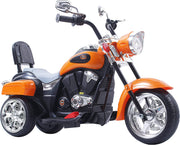 2025 Chopper Style Kids Ride On 3 Wheel Electric Trike Style Motorcycle