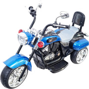 2025 Chopper Style Kids Ride On 3 Wheel Electric Trike Style Motorcycle