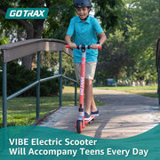 Gotrax Vibe Electric Scooter, 36V Cruise Control and Foldable Electric Scooters Teens for Ages 12+