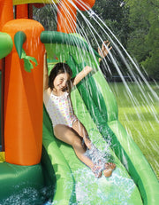 Happy Hop Tropical Play Centre Bouncy Castle 9364