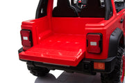 2024 24V Jeep Wrangler Style 4x4 with Top Lights 2 Seater Kids Ride On Car with Remote Control