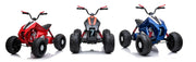 24V Sport Utility Edition Ride-on ATV For Kids With Rubber Wheels & Leather Seat