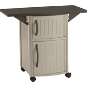 Suncast Serving Station Patio Cabinet - Light Taupe