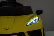 2025 12V Chevrolet Corvette C8  Kids Ride On One Seater Electric Car with RC