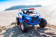 New 2023 24V Police Dune Buggy 2 Seater Ride On Cars With Remote Control