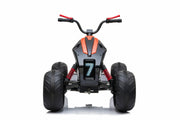 24V Sport Utility Edition Kids Ride On 2 Seater Electric ATV With Rubber Wheels and Leather Seat