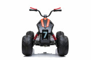 24V Sport Utility Edition Ride-on ATV For Kids With Rubber Wheels & Leather Seat