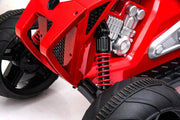 24V Sport Utility Edition Kids Ride On 2 Seater Electric ATV With Rubber Wheels and Leather Seat